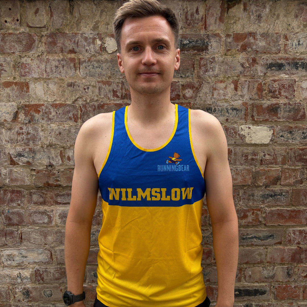 Mens Wilmslow Running Club Bonded Vest