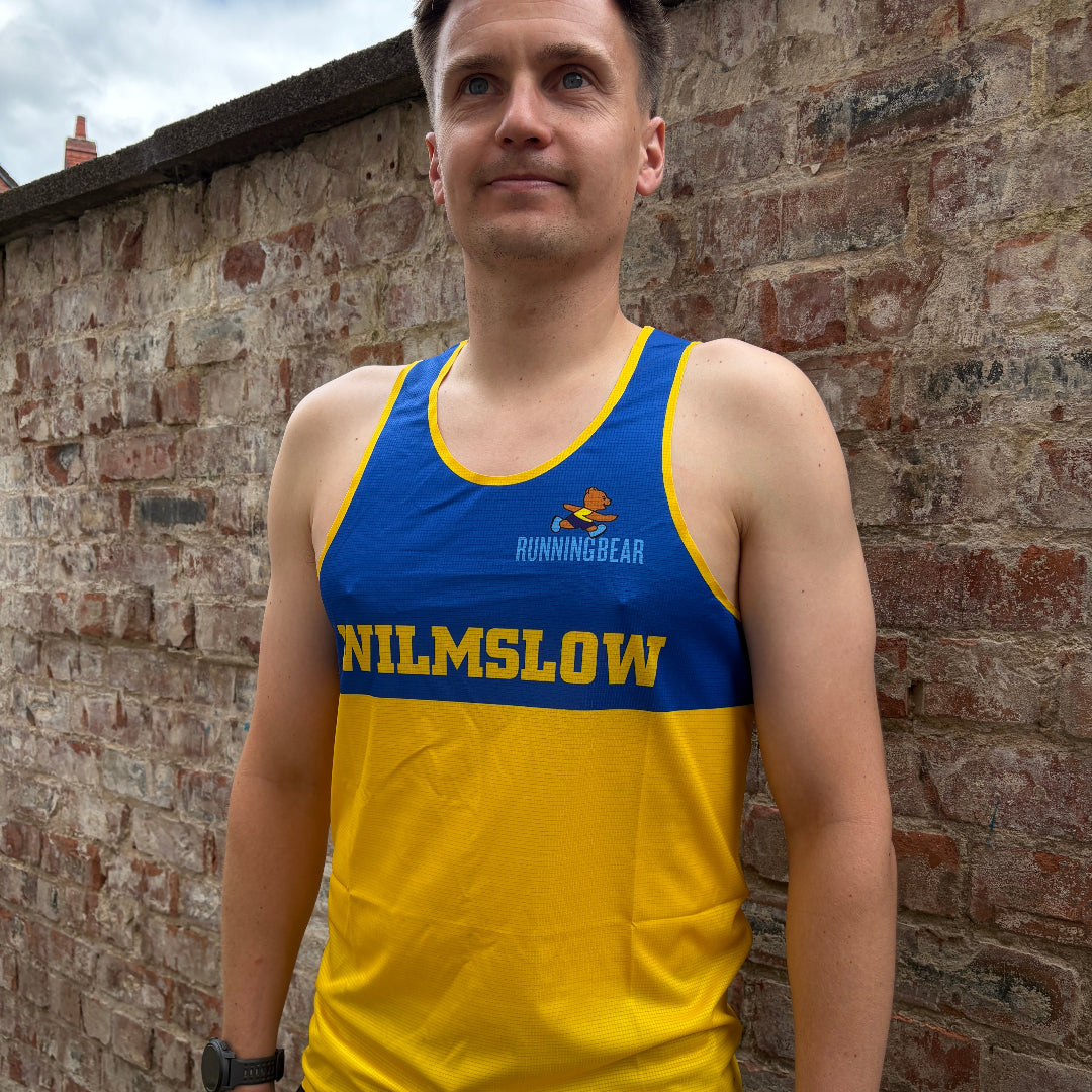 Mens Wilmslow Running Club Bonded Vest