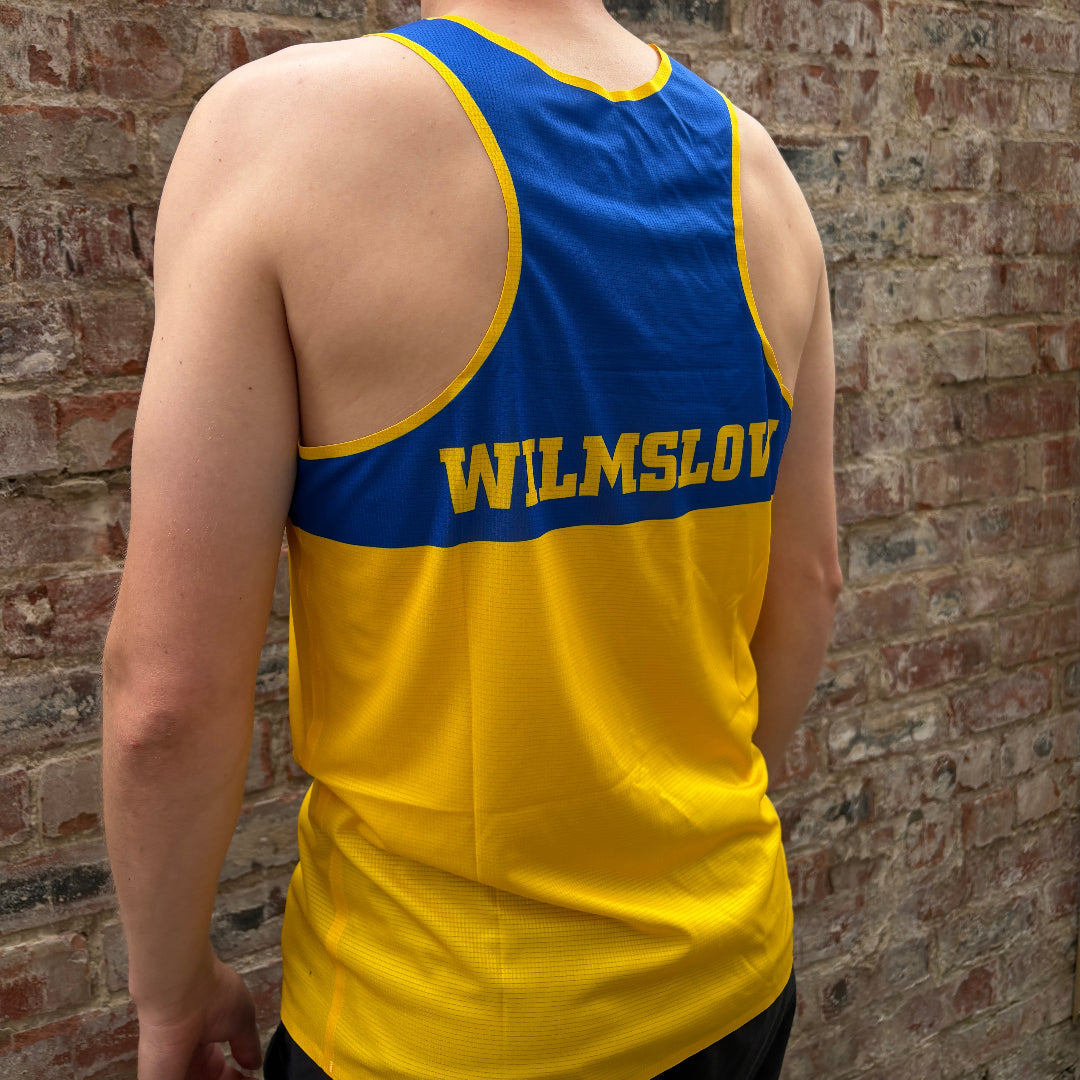 Mens Wilmslow Running Club Bonded Vest