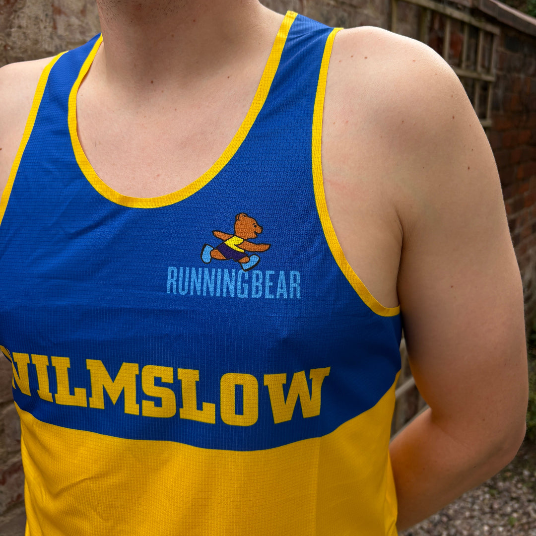 Mens Wilmslow Running Club Bonded Vest