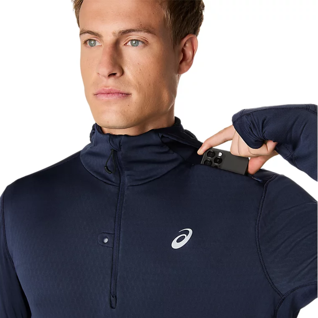 ASICS Mens Road Winter LS Hoodie