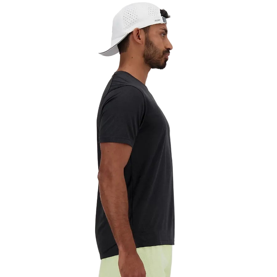 Mens Essential T Shirt Black Slate Grey