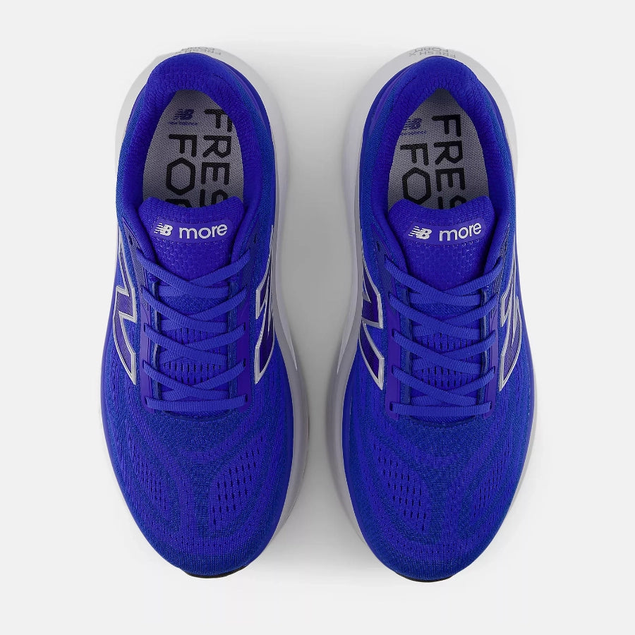 Mens Fresh Foam More v6 Neutral Blue Gemstone Galaxy Blue Silver Metallic