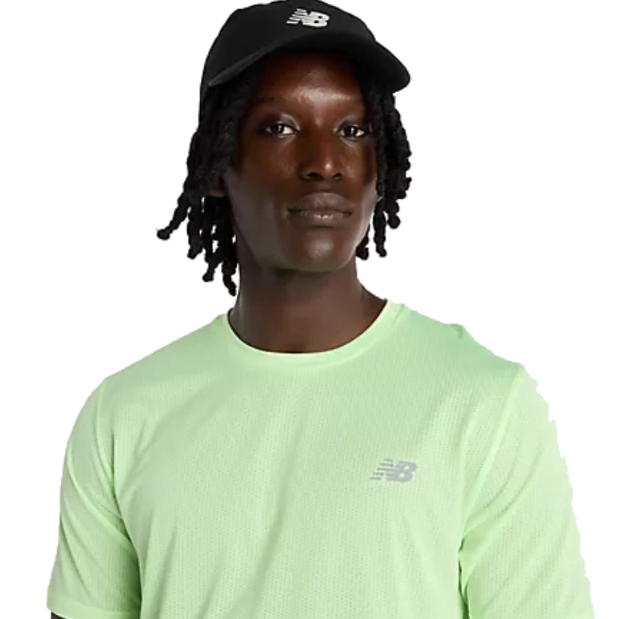 New Balance Mens RC Essential T Shirt Afterglow Heather