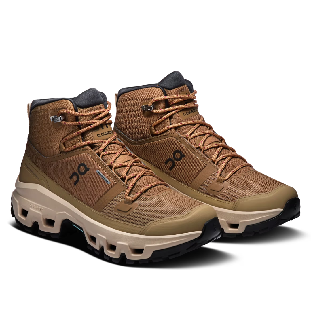 ON Womens Cloudrock Mid Waterproof - Walking