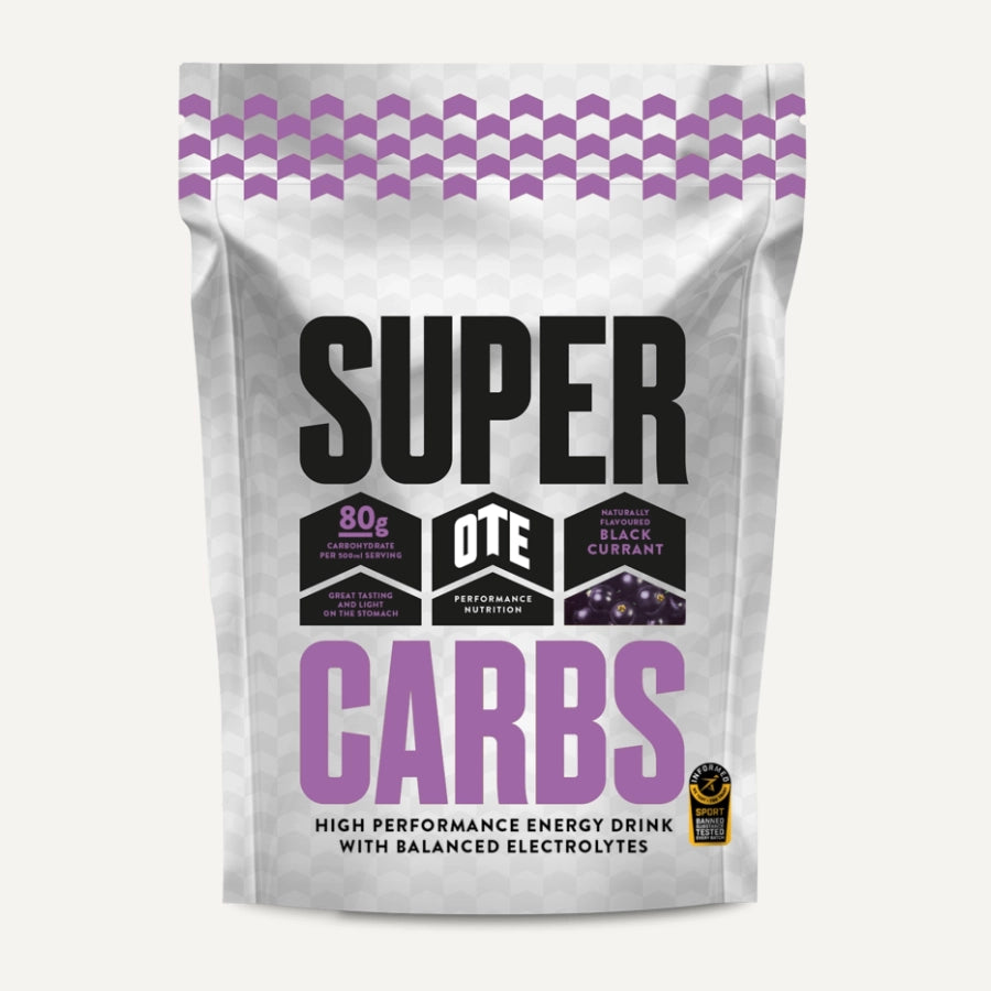 OTE Super Carbs Energy Drink  - Blackcurrant - Bulk Bag 850G