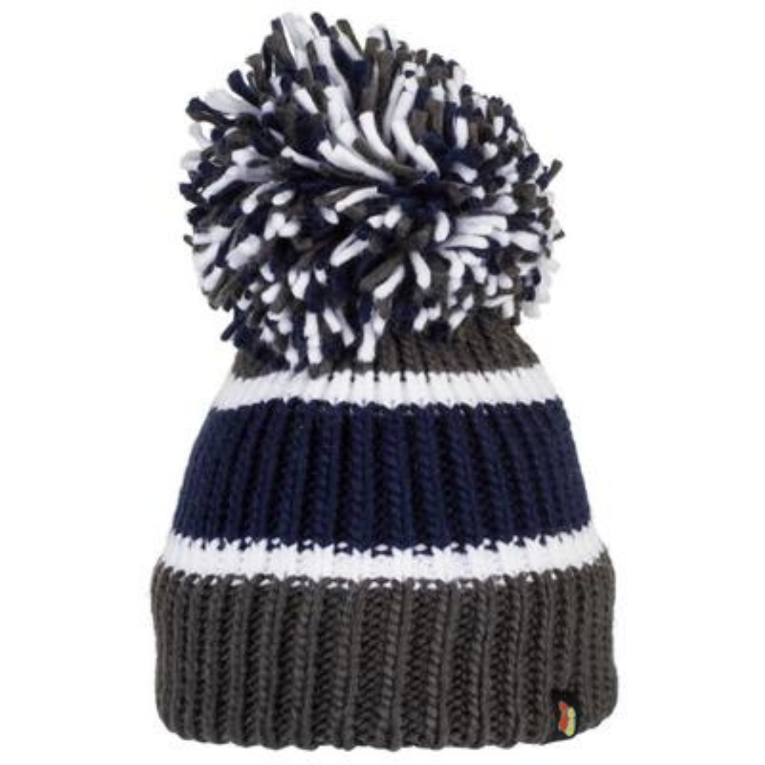 Big Bobble Hat - Navy Seal