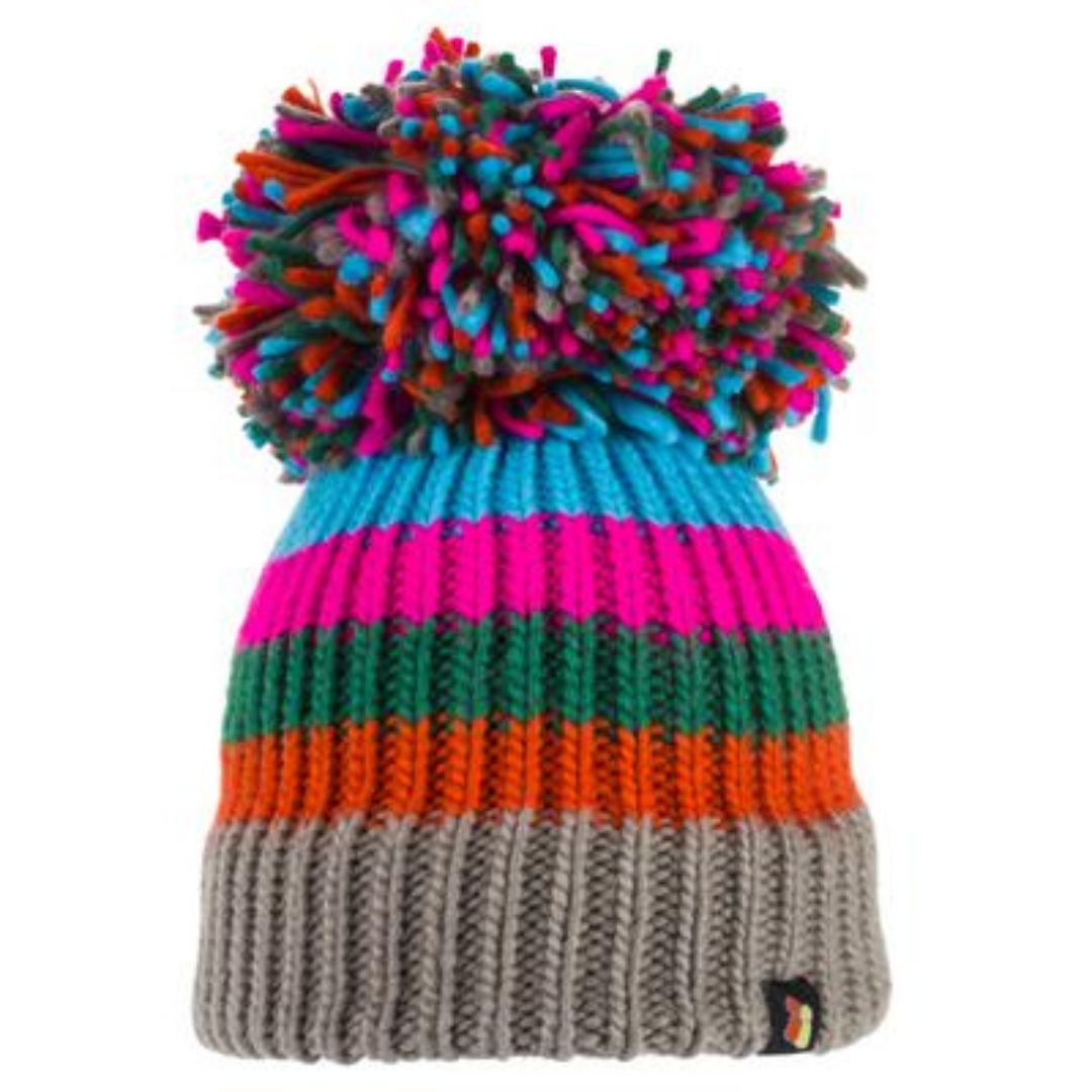 Big Bobble Hat - Rainbow Warrior