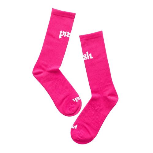 Push Performance Running Socks - Crew - ‘Push’ Pink