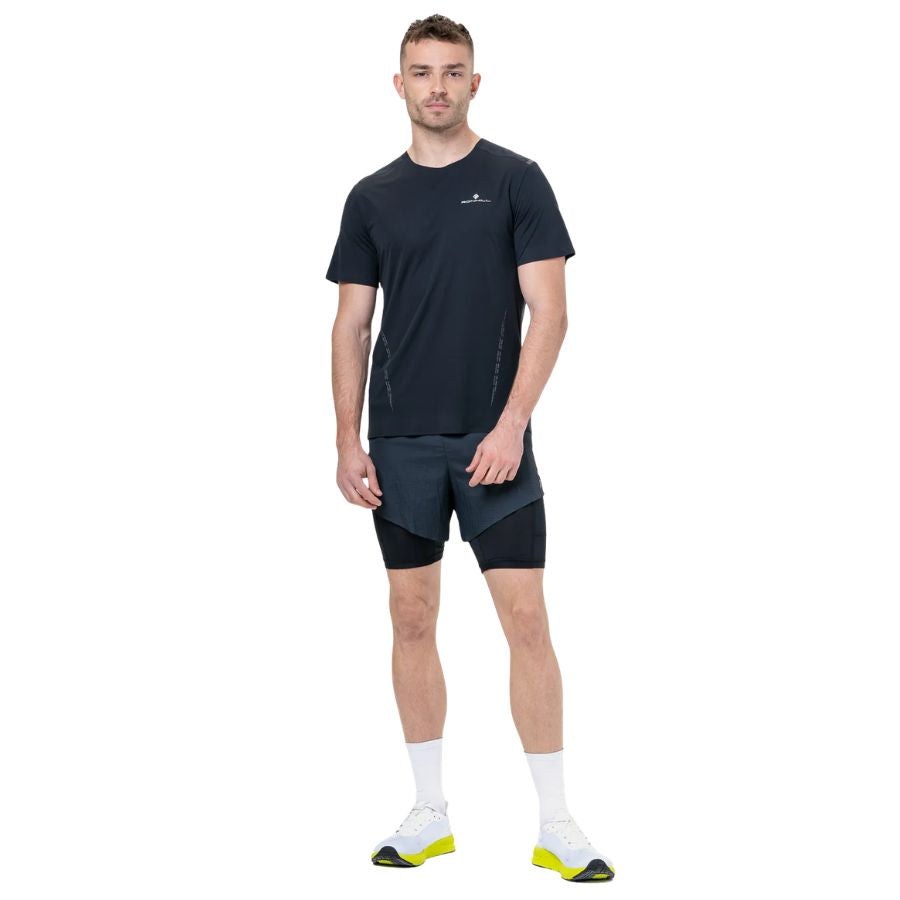 Ronhill Mens Tech Race Twin Short SS26