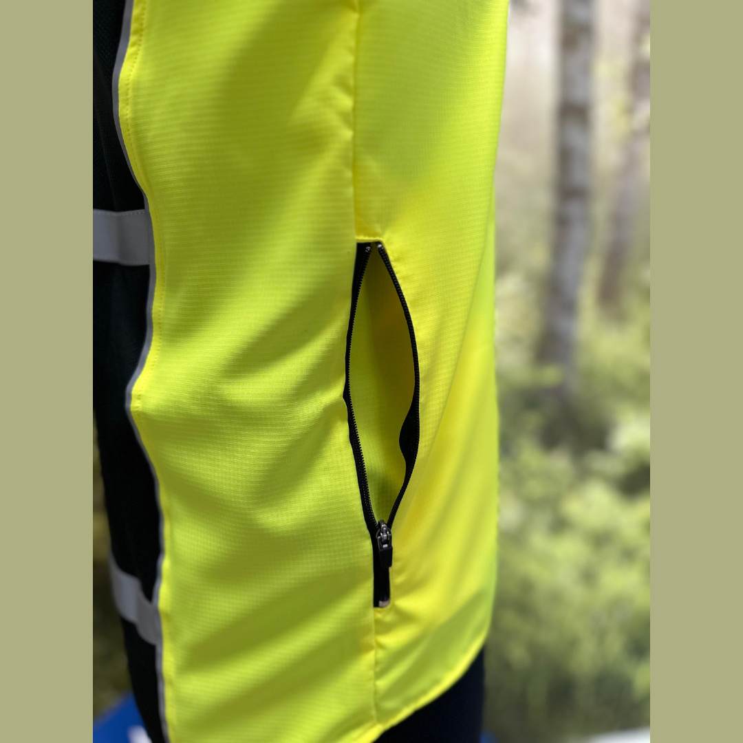 Running Bear Reflective Gilet - Unisex