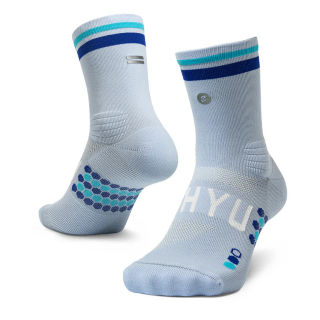 SHYU Racing Socks - Half Crew - Ice/Blue/Azure
