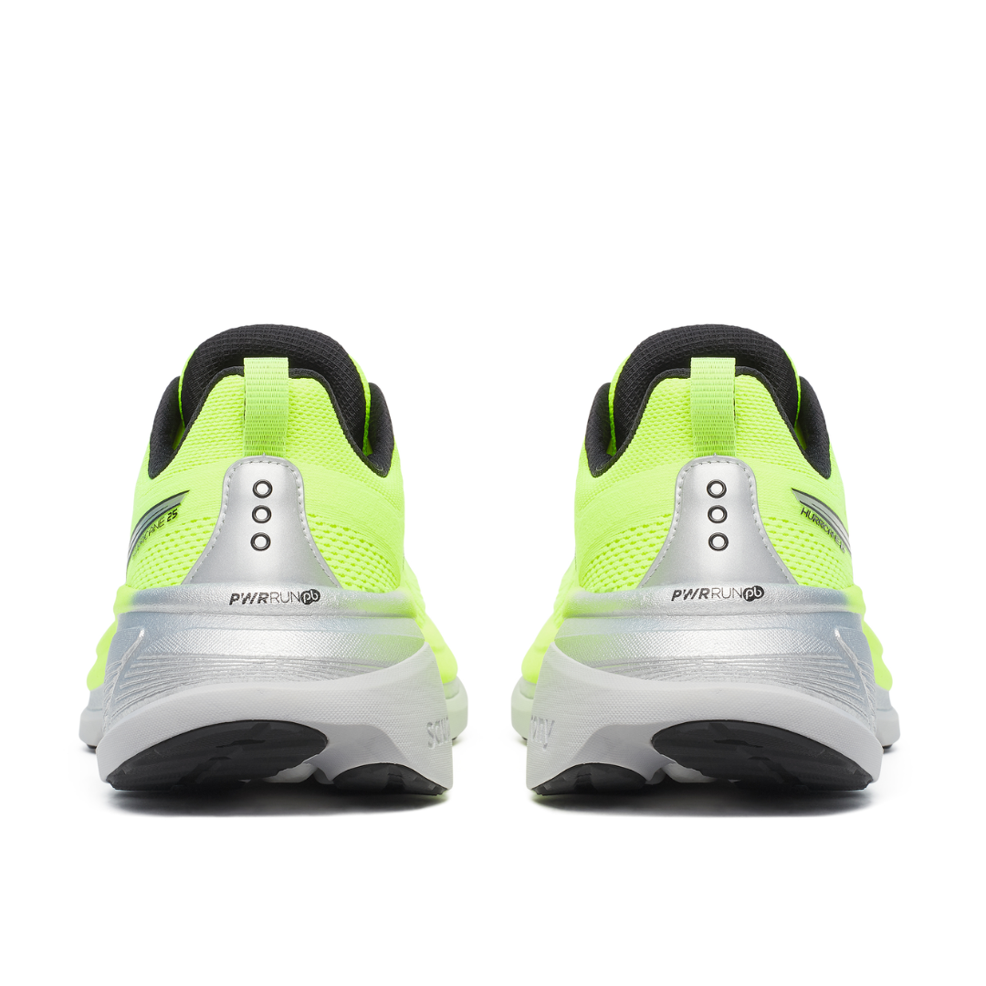 Saucony Mens Hurricane 25 Citron Black 4