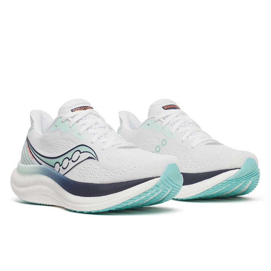 Saucony Triumph 23 White Navy