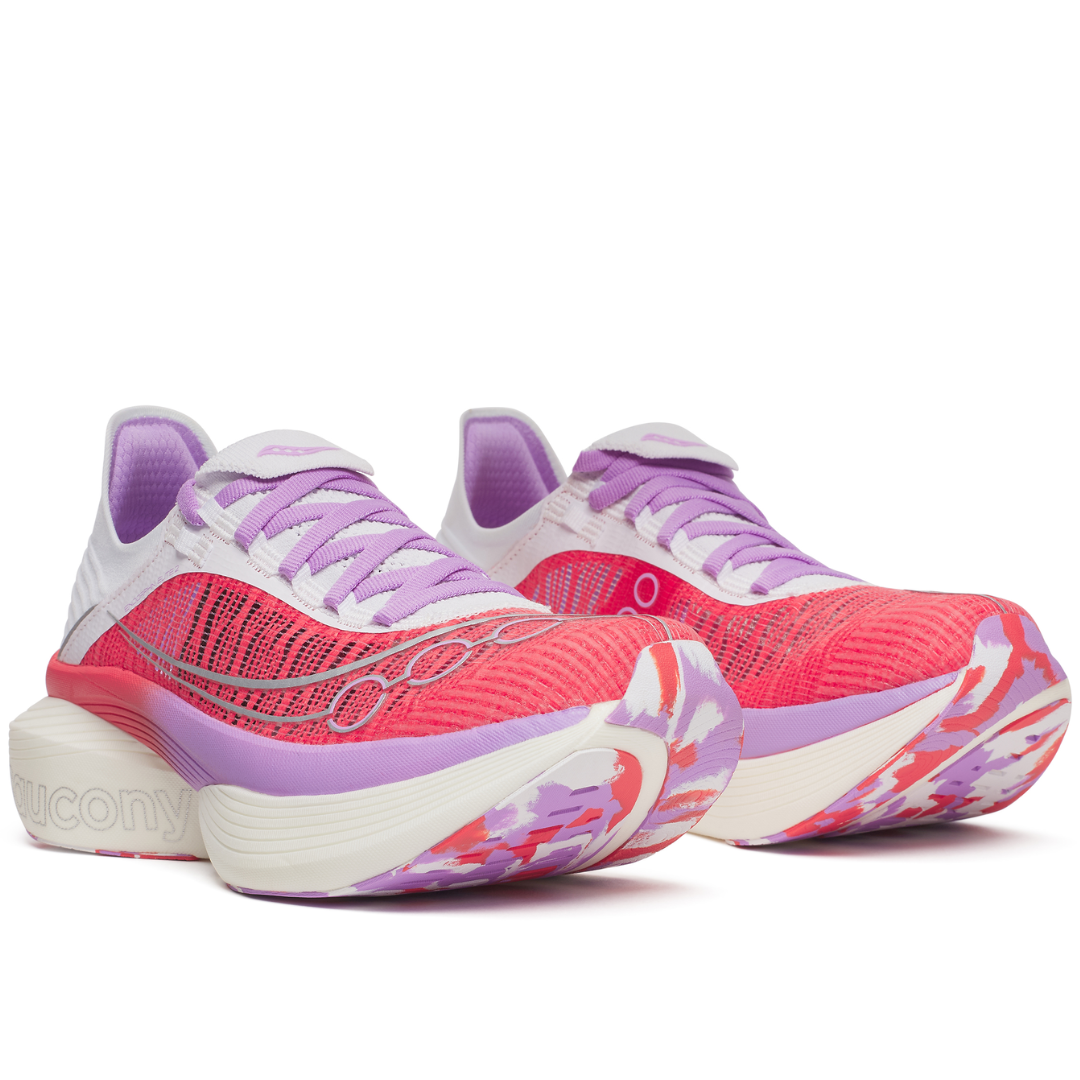 Saucony Unisex Endorphin Elite 2 Coral White 2