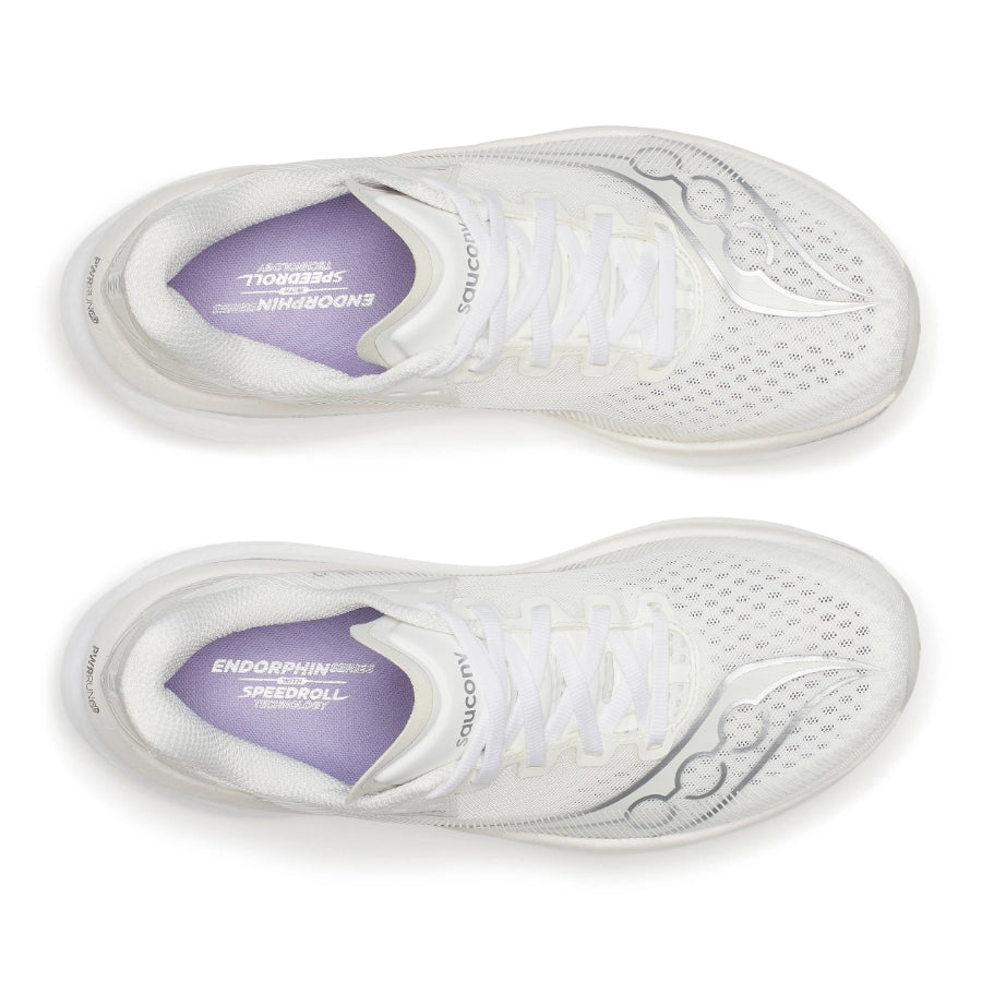 Saucony Womens Endorphin Azura Ivory White