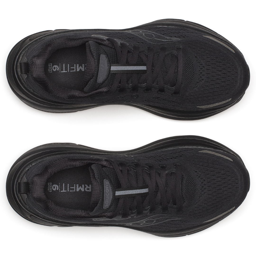 Saucony Womens Hurricane 25 Black Black 4