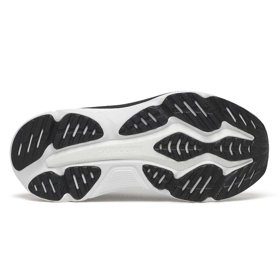 Saucony Womens Hurricane 25 Black White