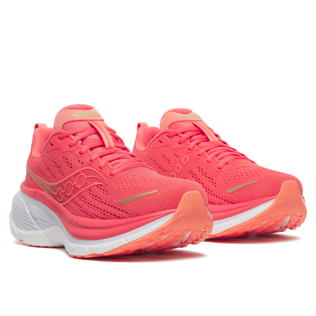 Saucony Womens Hurricane25 Coral Thistle 2