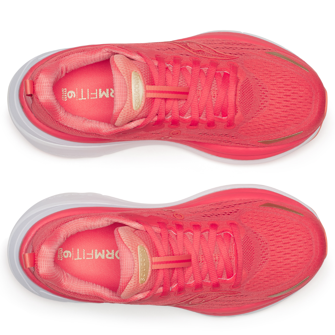 Saucony Womens Hurricane25 Coral Thistle 5