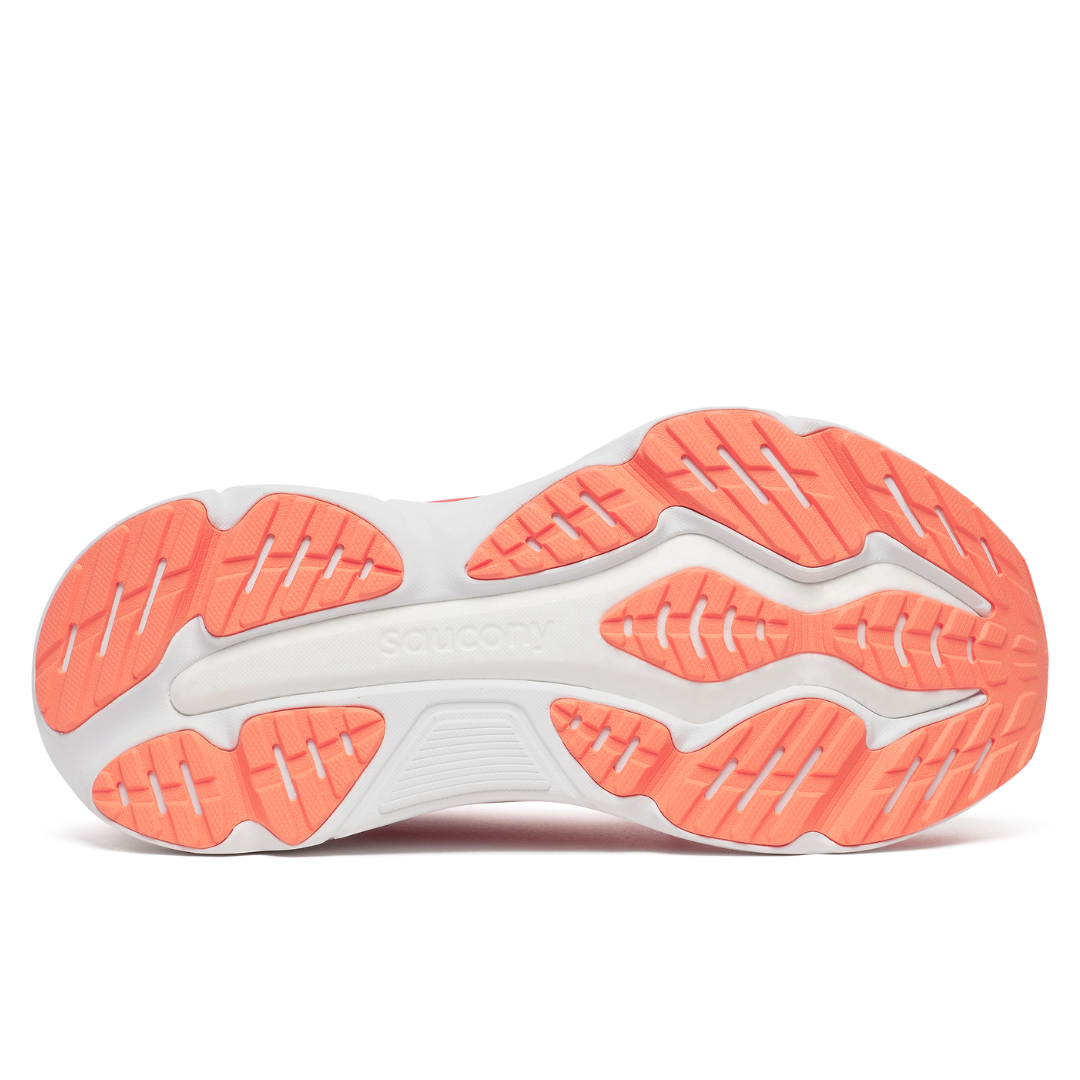 Saucony Womens Hurricane25 Coral Thistle 6