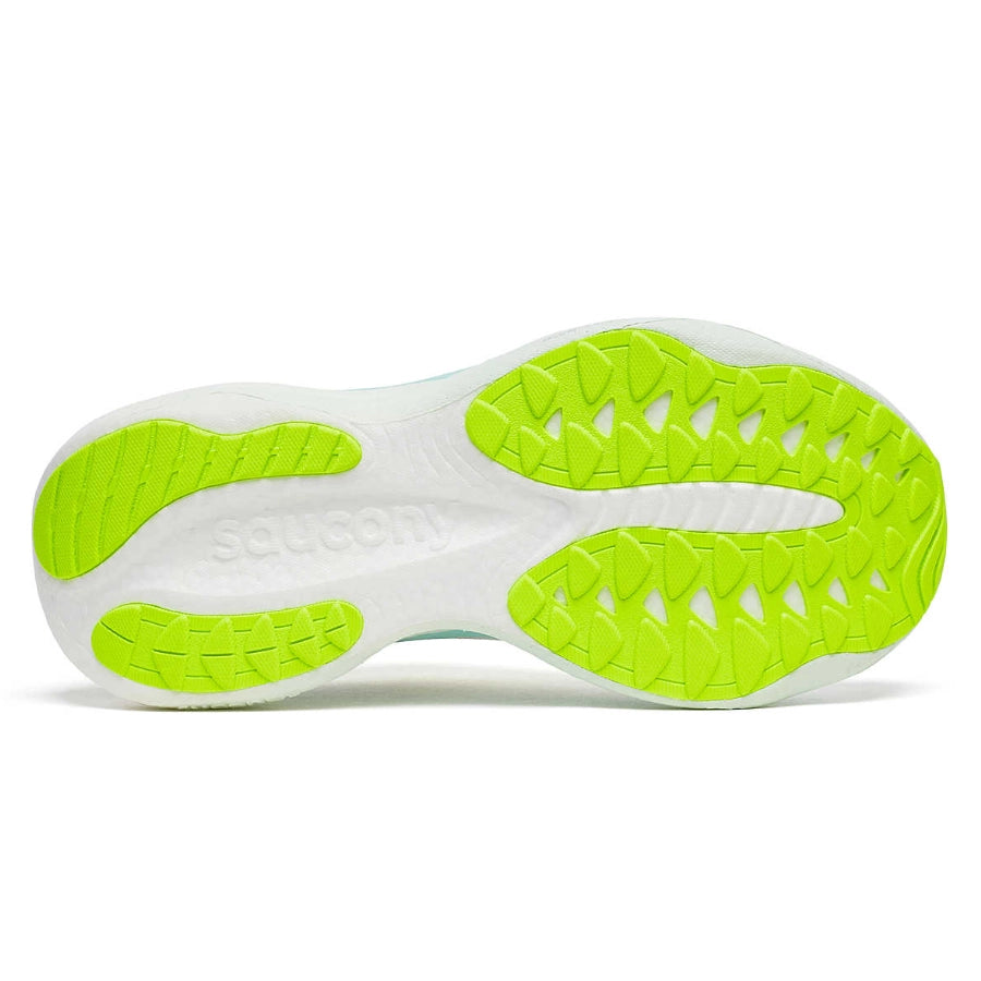 Saucony Womens Ride 19 Neutral White Splash