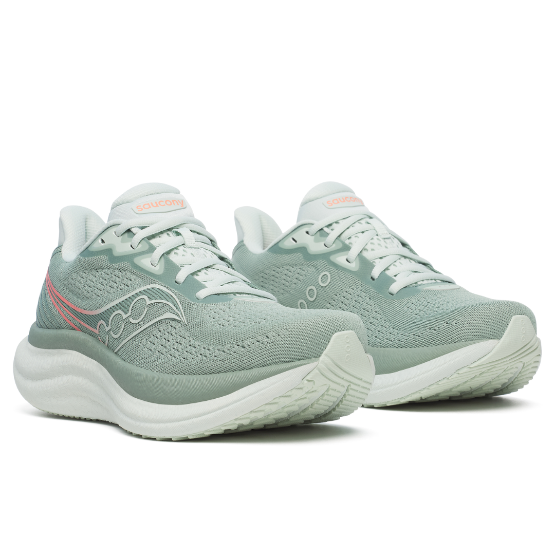 Saucony Womens Triumph 23 Iceberg Aloe 2
