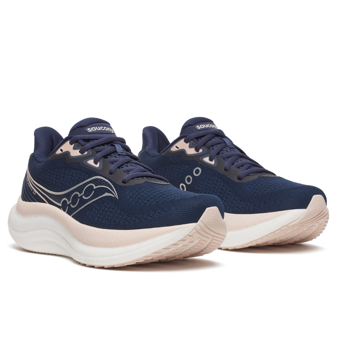 Saucony Womens Triumph 23 Navy Cameo 2