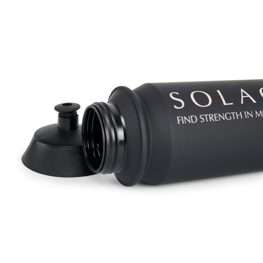 Solace Bottle - 550ml Matte Black Sports