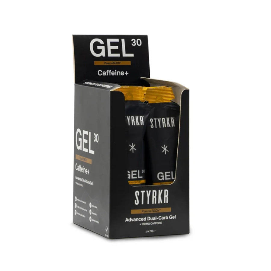 Styrkr GEL30 Caffeine Dual-Carb Energy Gel