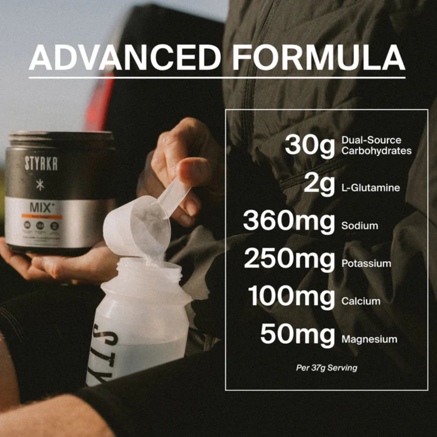 Styrkr MIX + Dual-Carb & Electrolyte Mix - Pink Grapefruit