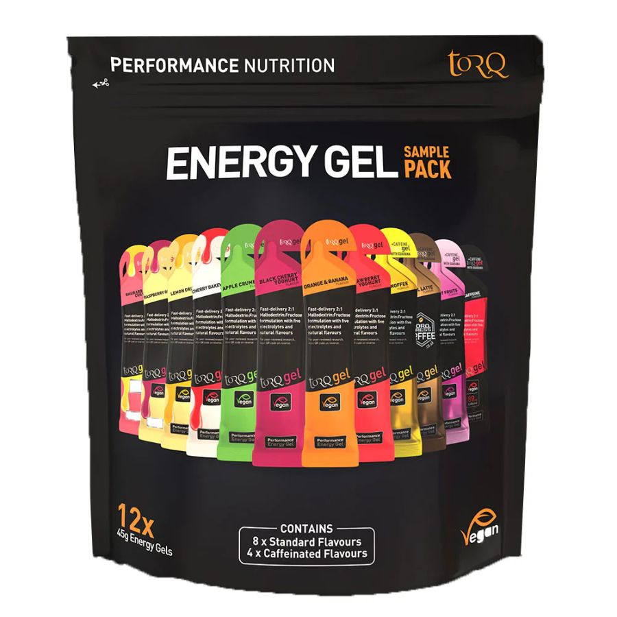 Torq Energy Gel Sample Pack - 12 Gels