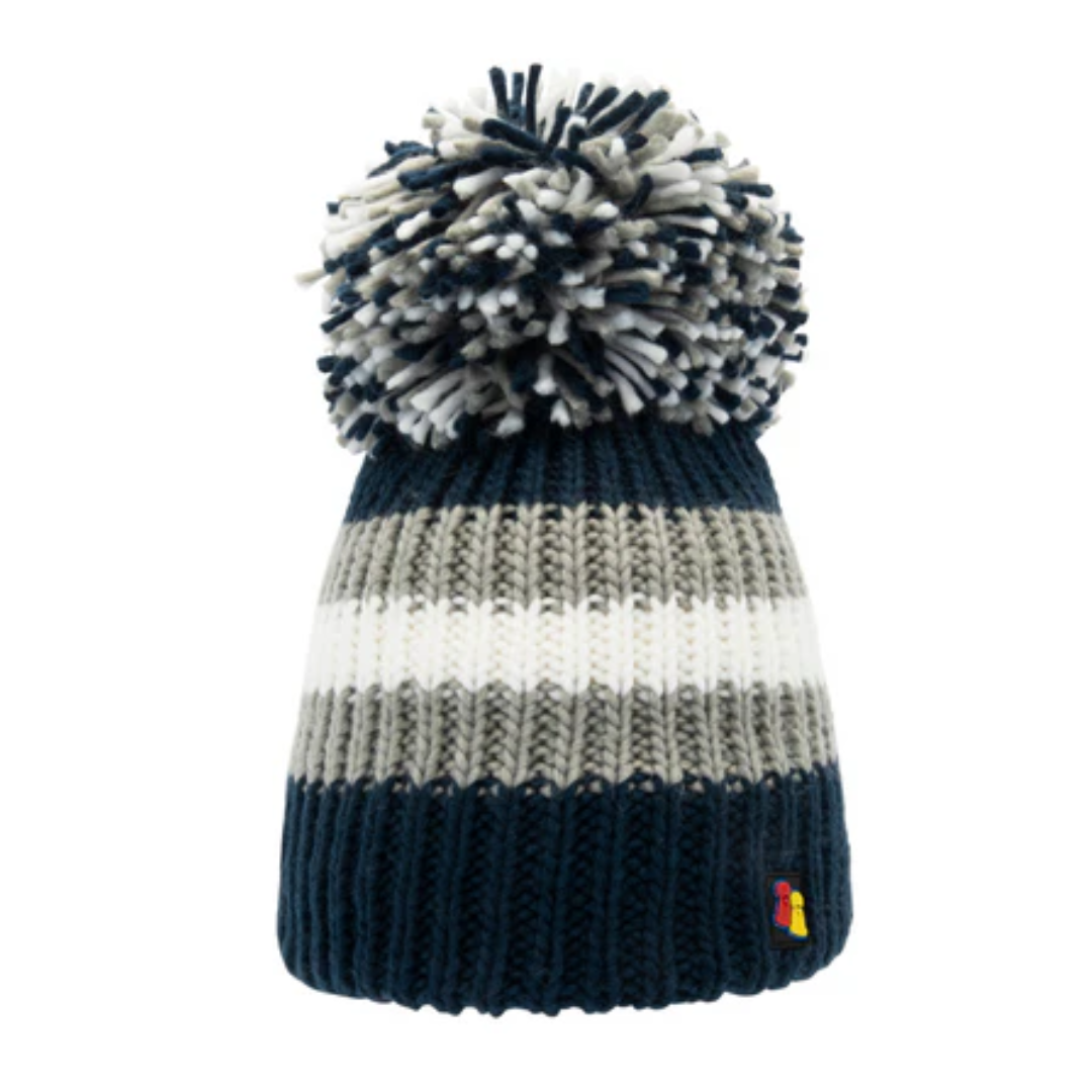 Big Bobble Hat - Silver Fox