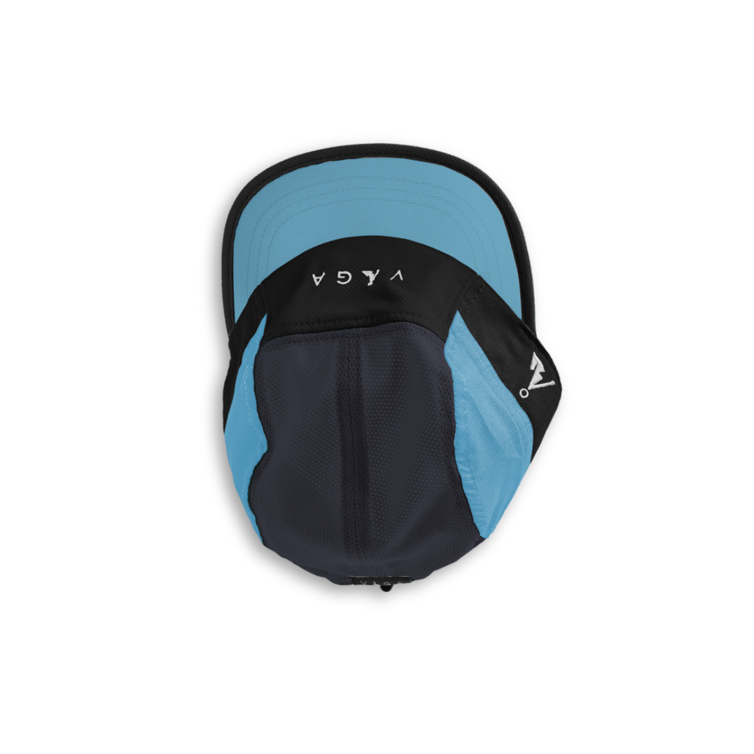 Vaga Club Cap - Black / Charcoal / Postal Blue