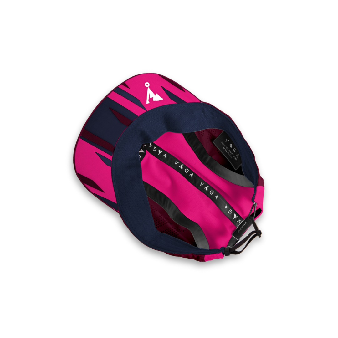 Vaga Racing Cap Bordo Neon Orange Poster Pink 2