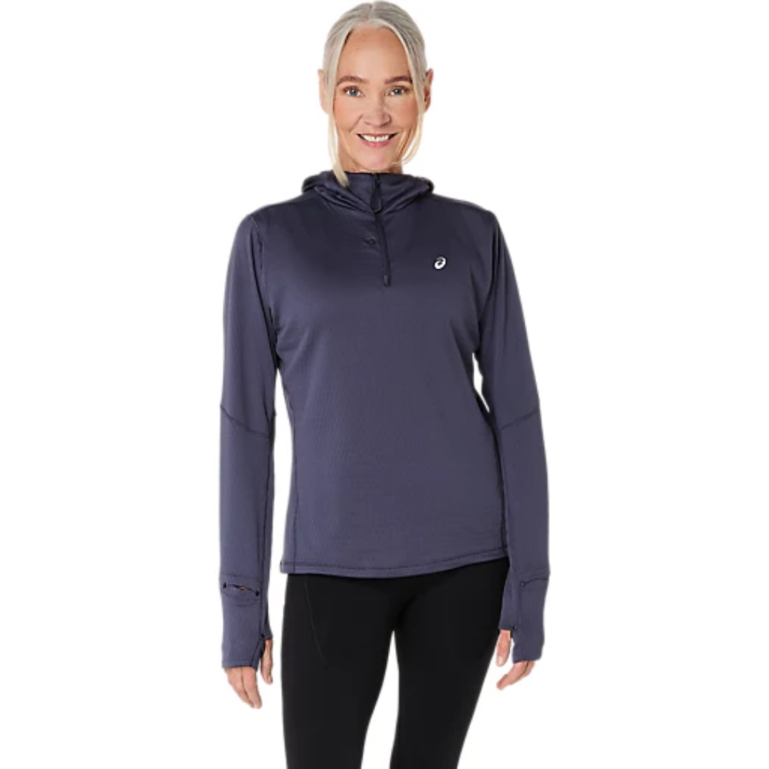 ASICS Womens Road Winter LS Hoodie