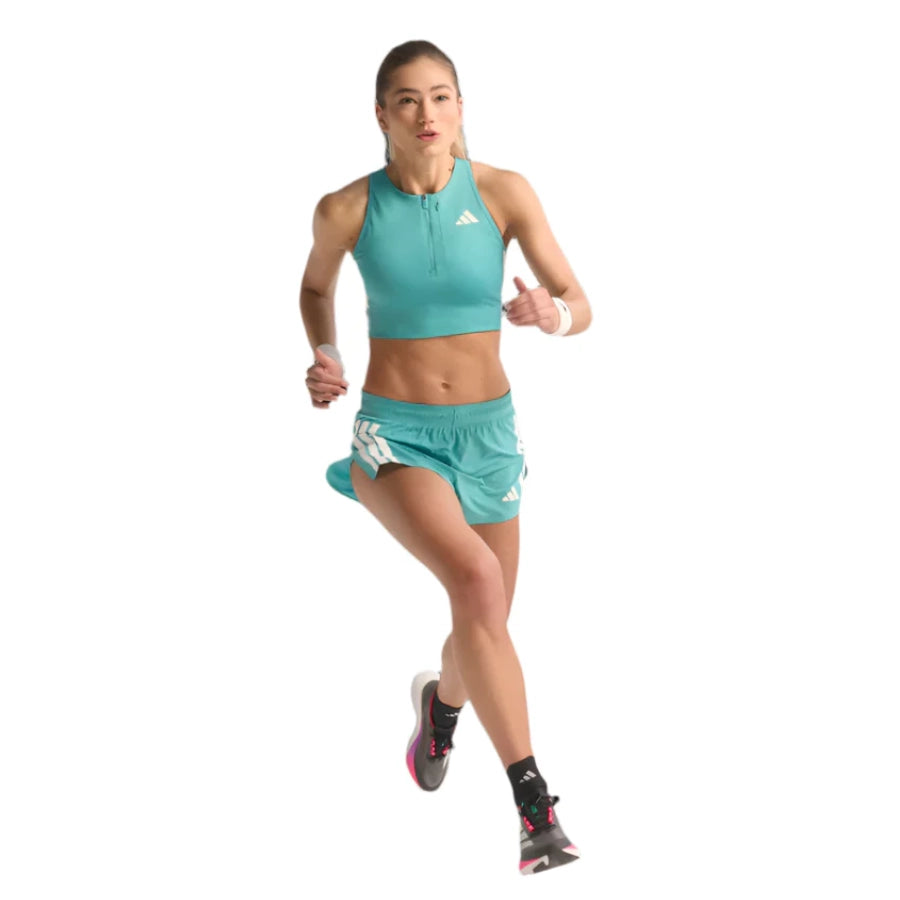 Adidas Womens Adizero Running Crop Top