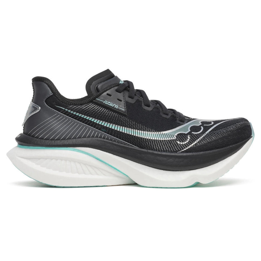 Womens Endorphin Azura Black Aqua Saucany