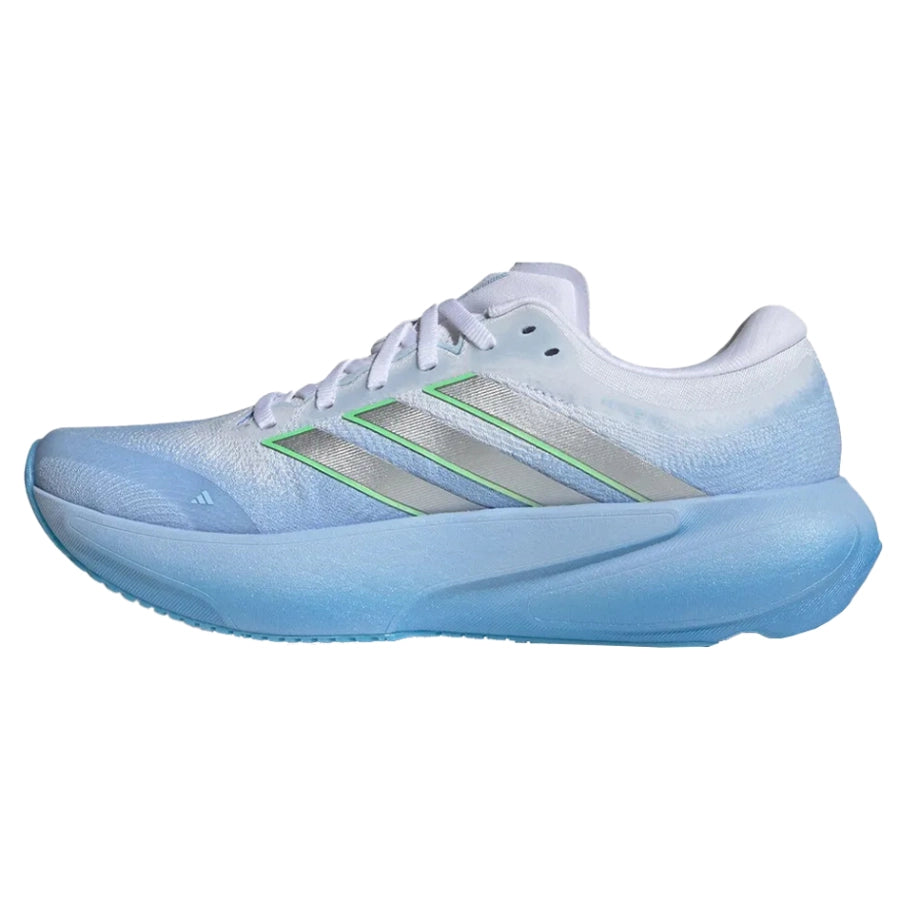 Womens Supernova Rise 3 Neutral Glow Blue Silver Metallic Cloud White