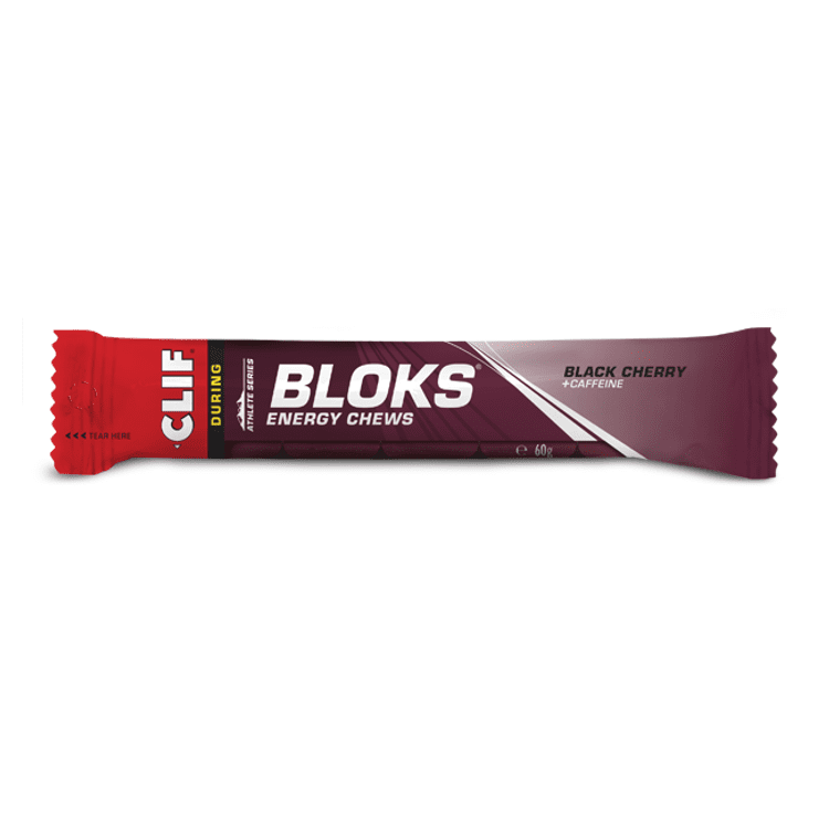 Clif Bloks Energy Chews - Black Cherry Caffeine