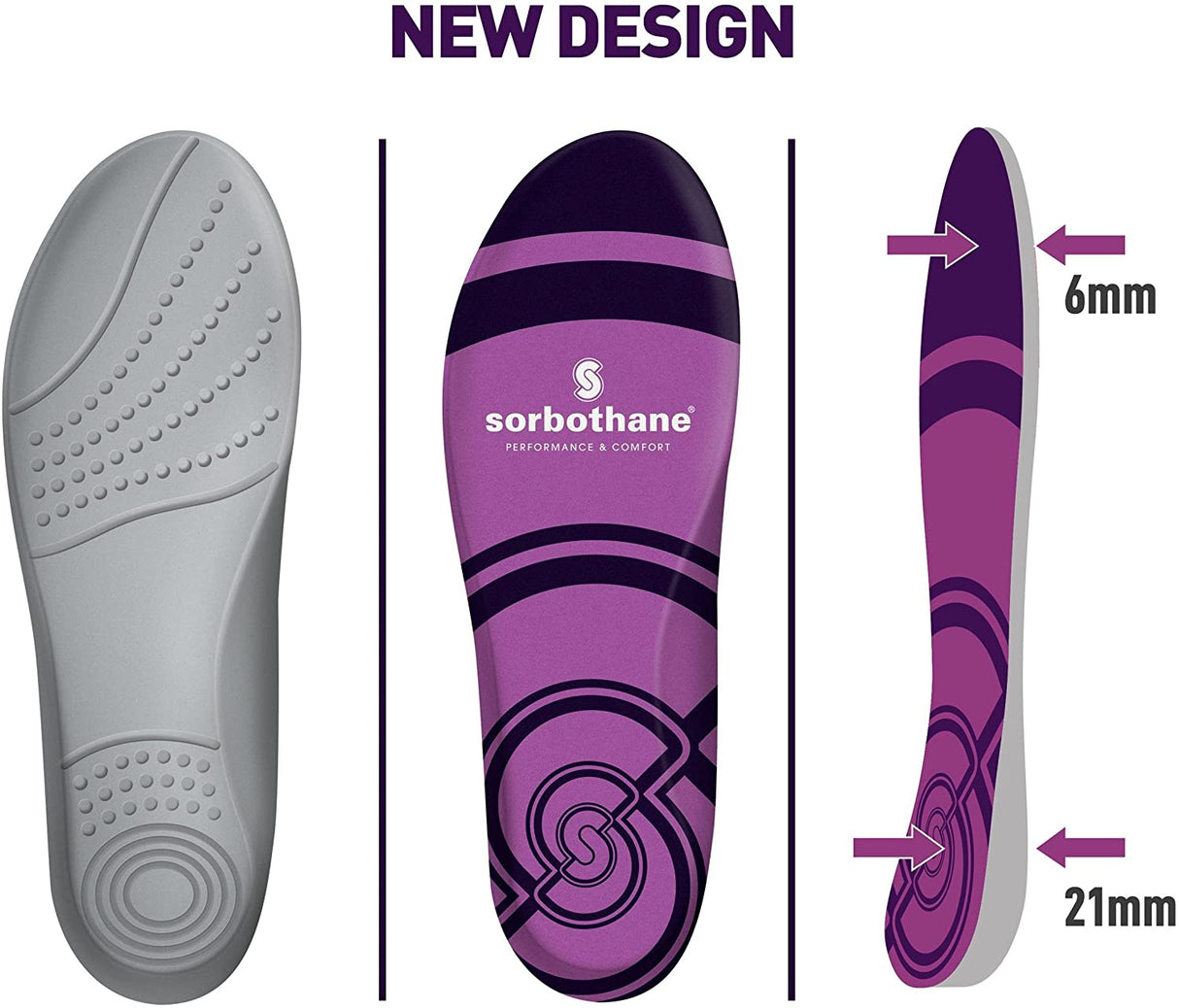 Sorbothane Cush 'N' Step Insoles