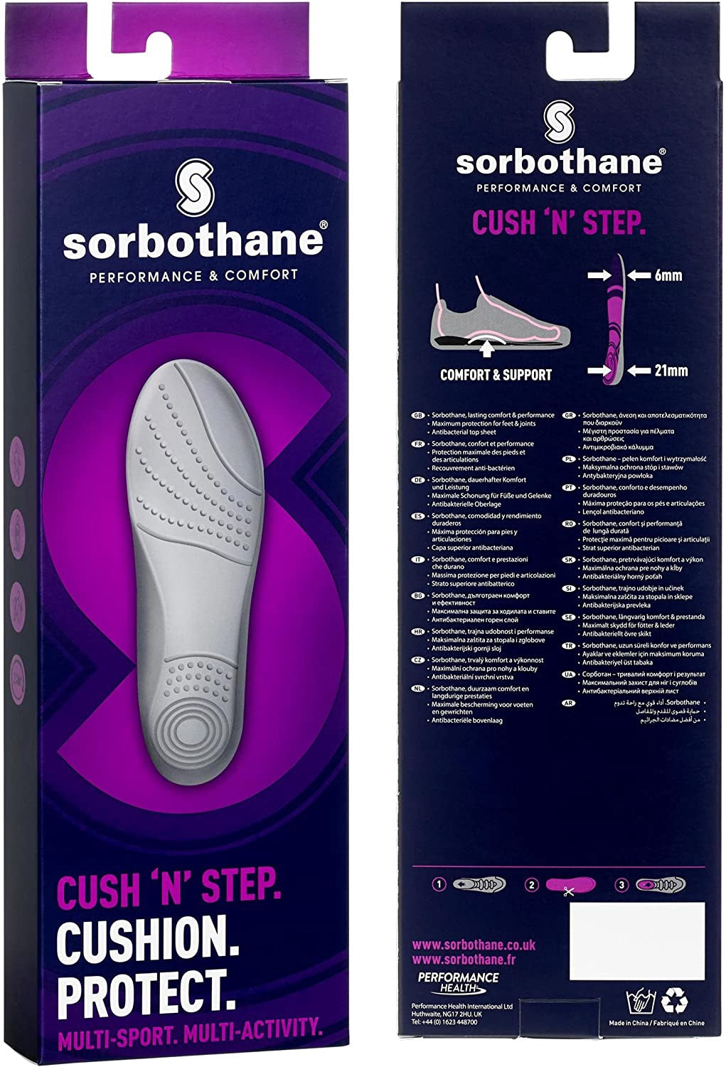 Sorbothane Cush 'N' Step Insoles