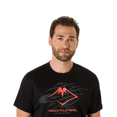 ASICS Mens FujiTrail Logo SS Top SS25