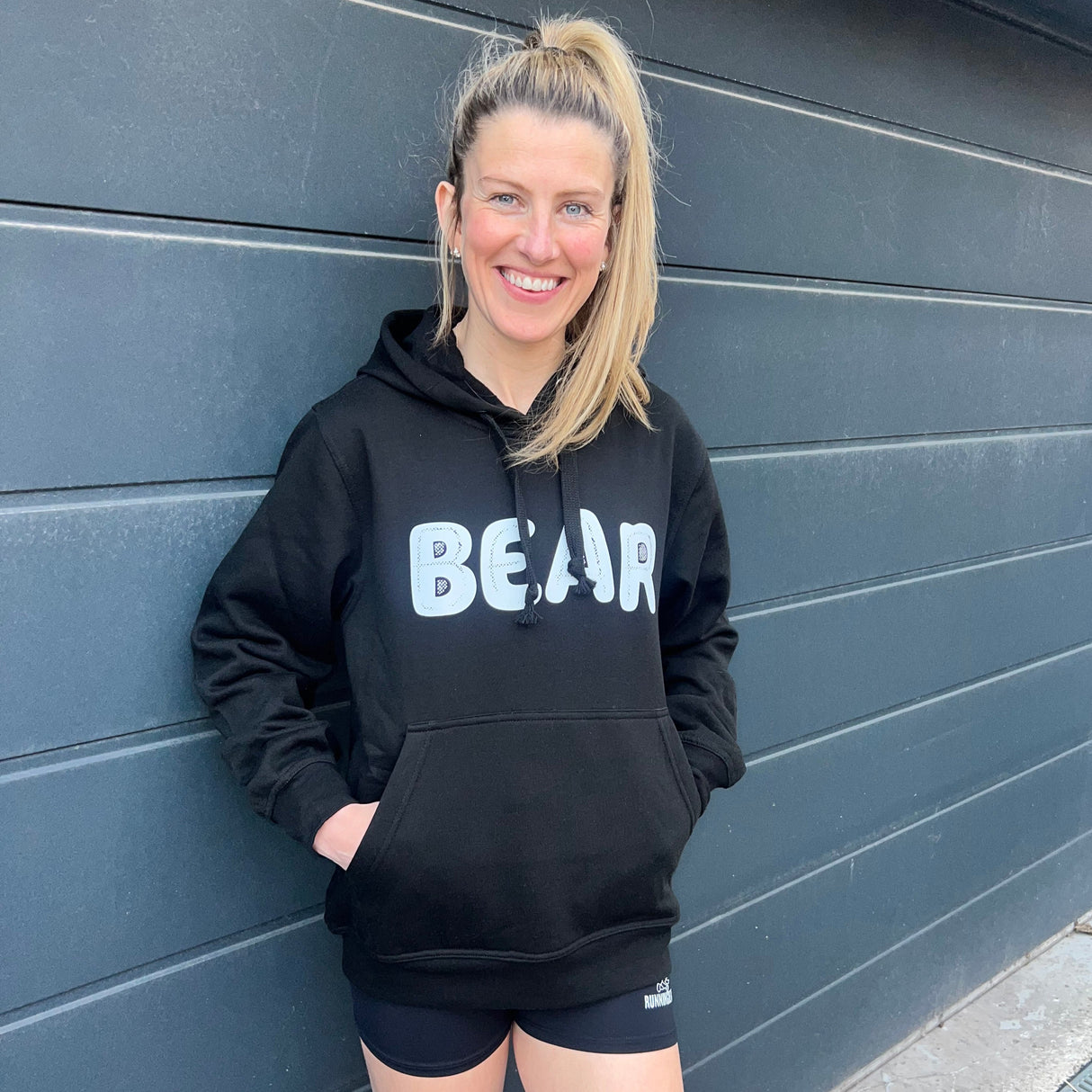 Running Bear BEAR Hoodie - Unisex