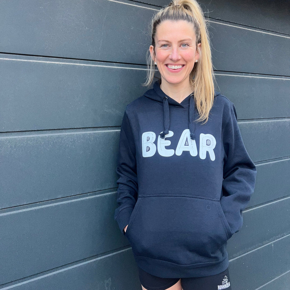 Running Bear BEAR Hoodie - Unisex