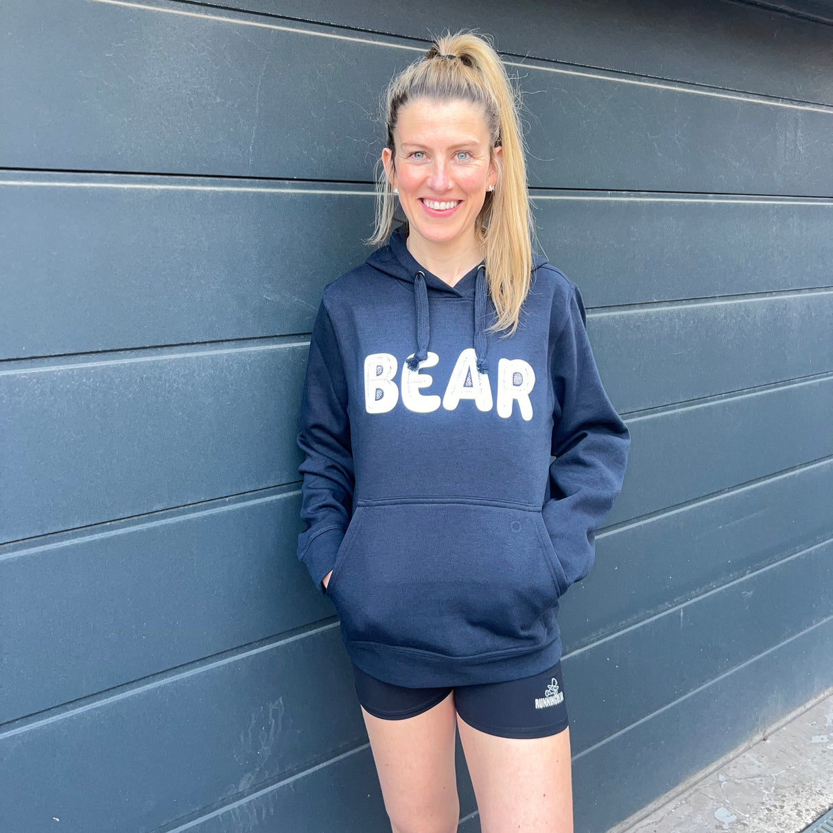 Running Bear BEAR Hoodie - Unisex
