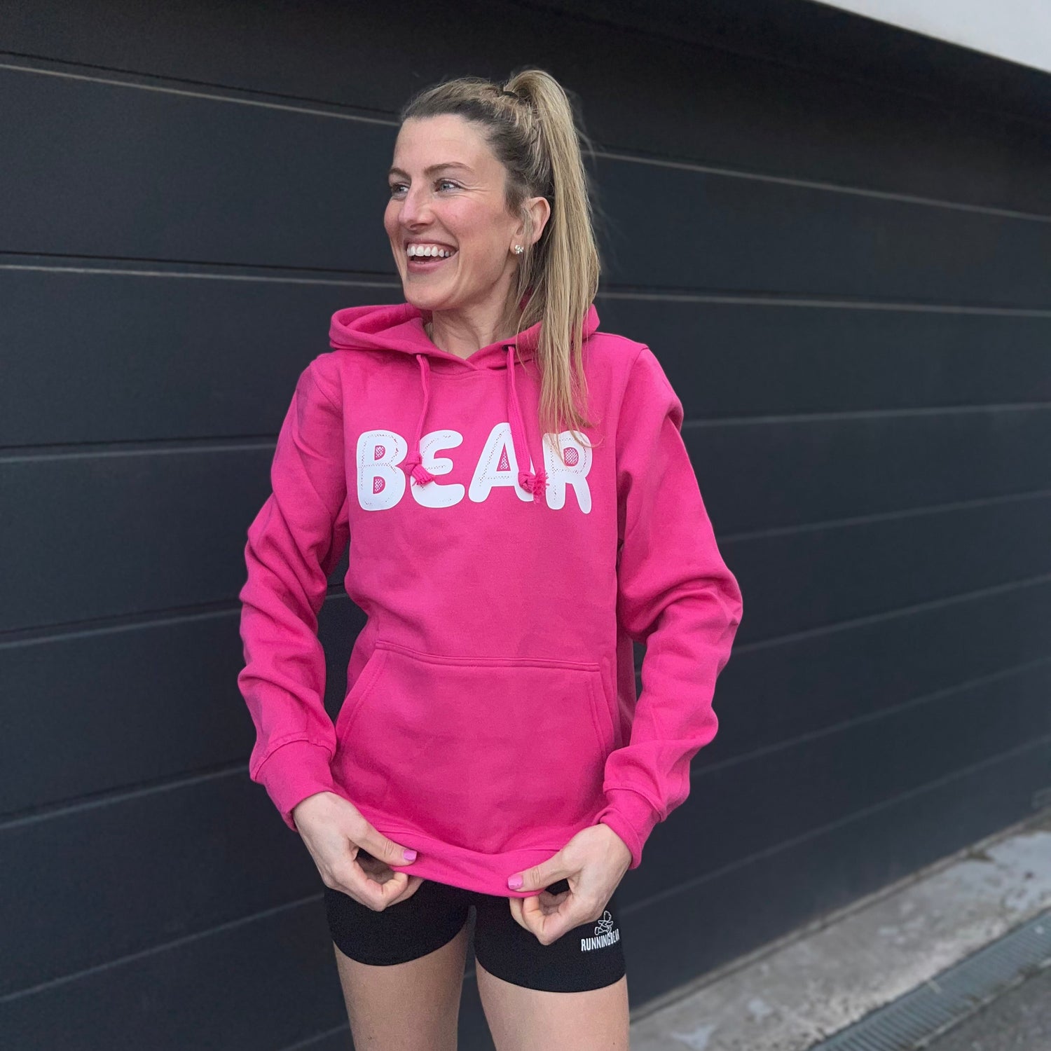 Running Bear BEAR Hoodie - Unisex