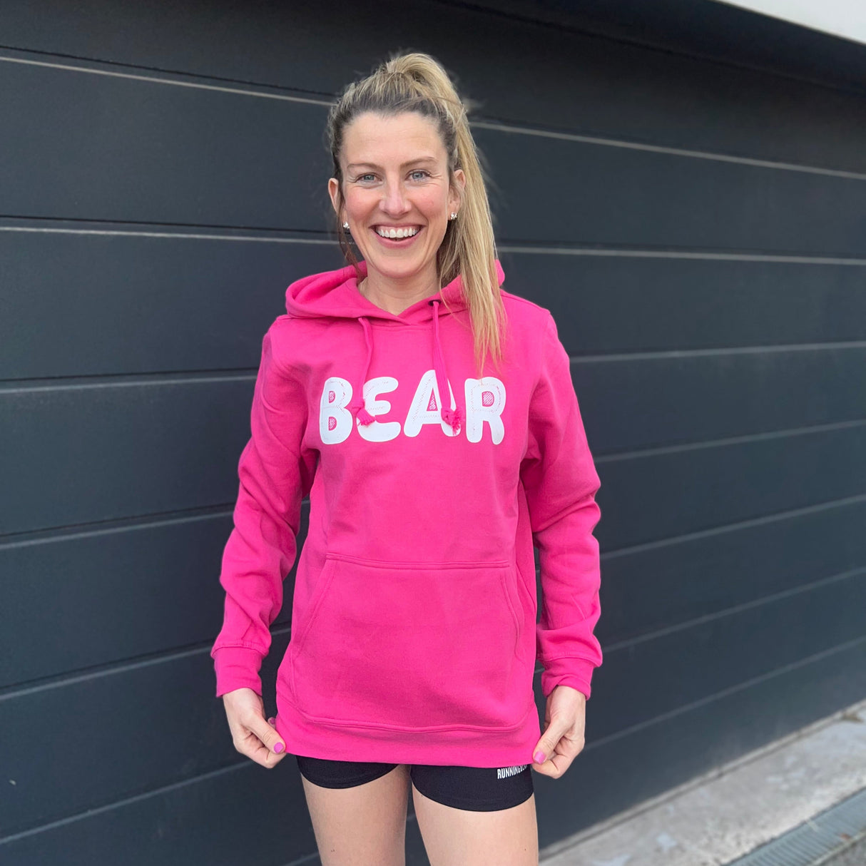 Running Bear BEAR Hoodie - Unisex