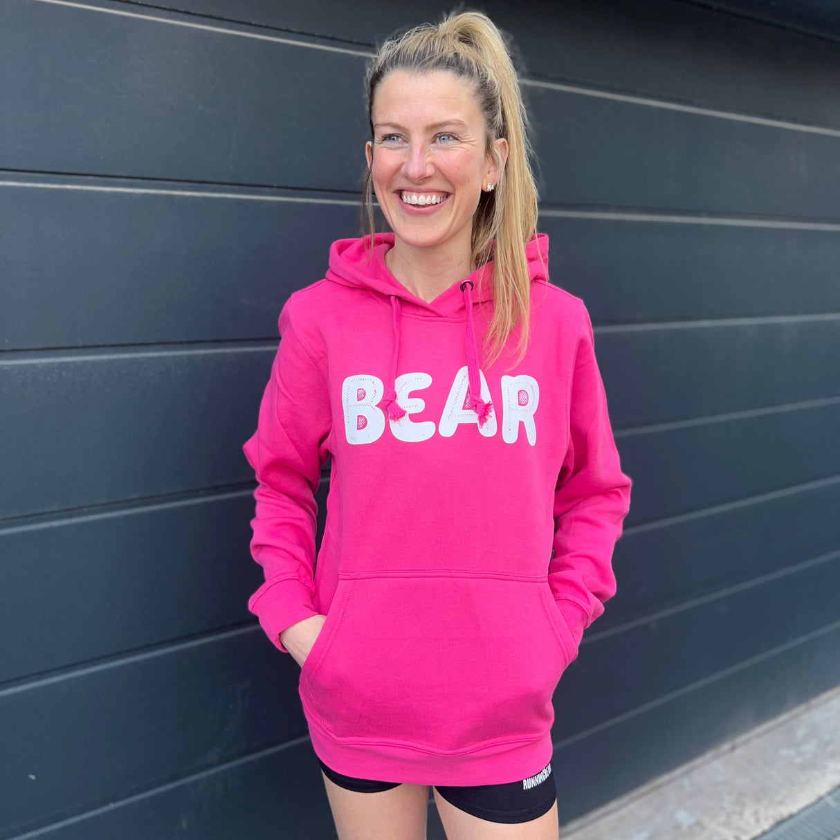 Running Bear BEAR Hoodie - Unisex