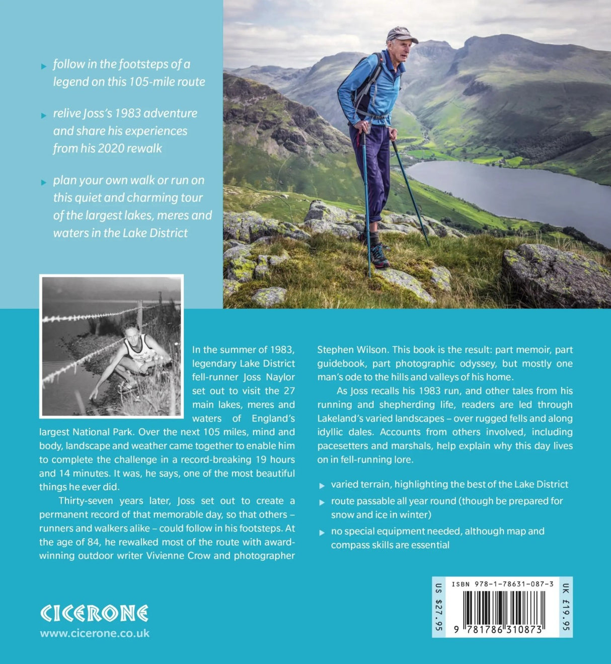 Joss Naylor's Lakes, Meres and Waters of the Lake District Book